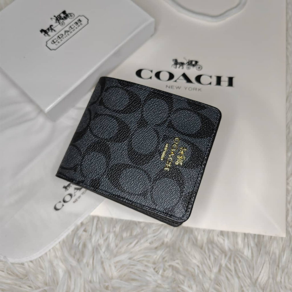 Shopee coach wallet hot sale