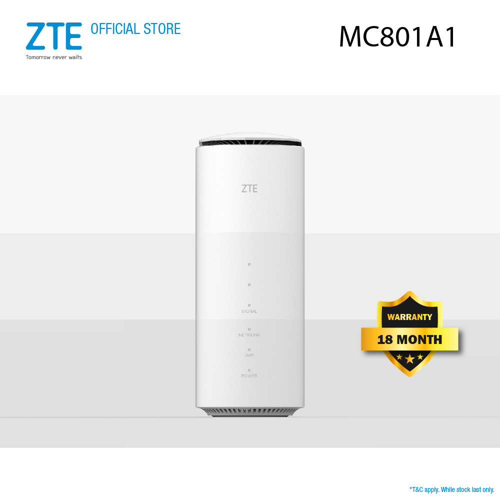 ZTE MC801A 5G WiFi Router Modem [Support 5G Sim High Speed WiFi