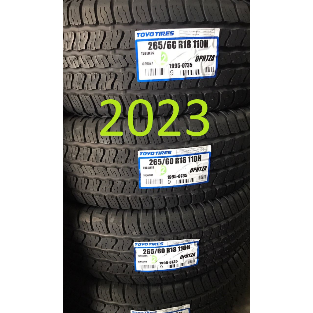 265/60R18 265 60 18 TOYO OPHTZ Car tyre tire kereta tayar Wheel Rim 18 ...