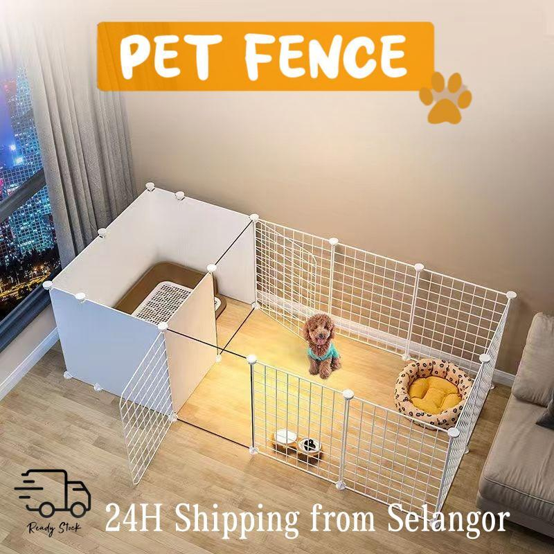 Pet Fence dog playpen fence Kennel Baffle Dog Fence Kitten Fence Rabbit