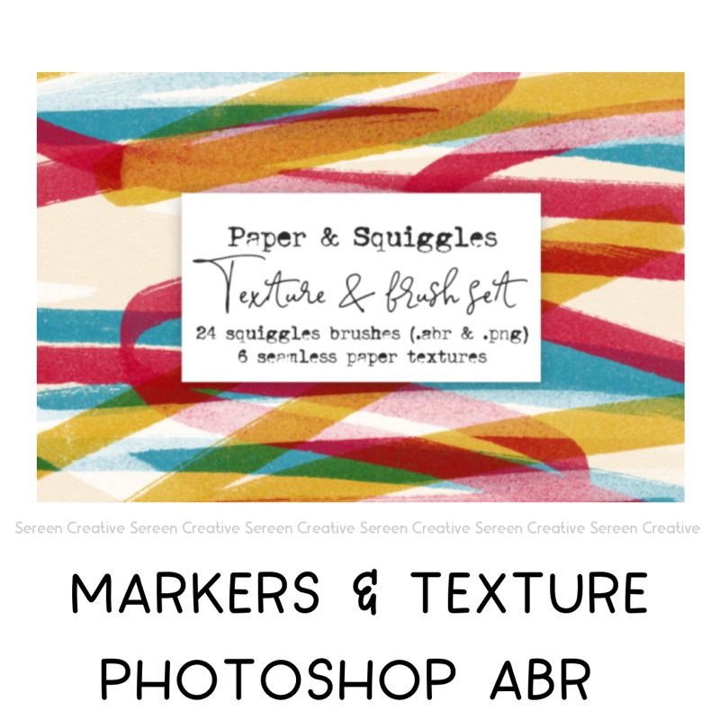 PS71 Markers & Paper Brush & Texture Pack for Photoshop | Shopee Malaysia