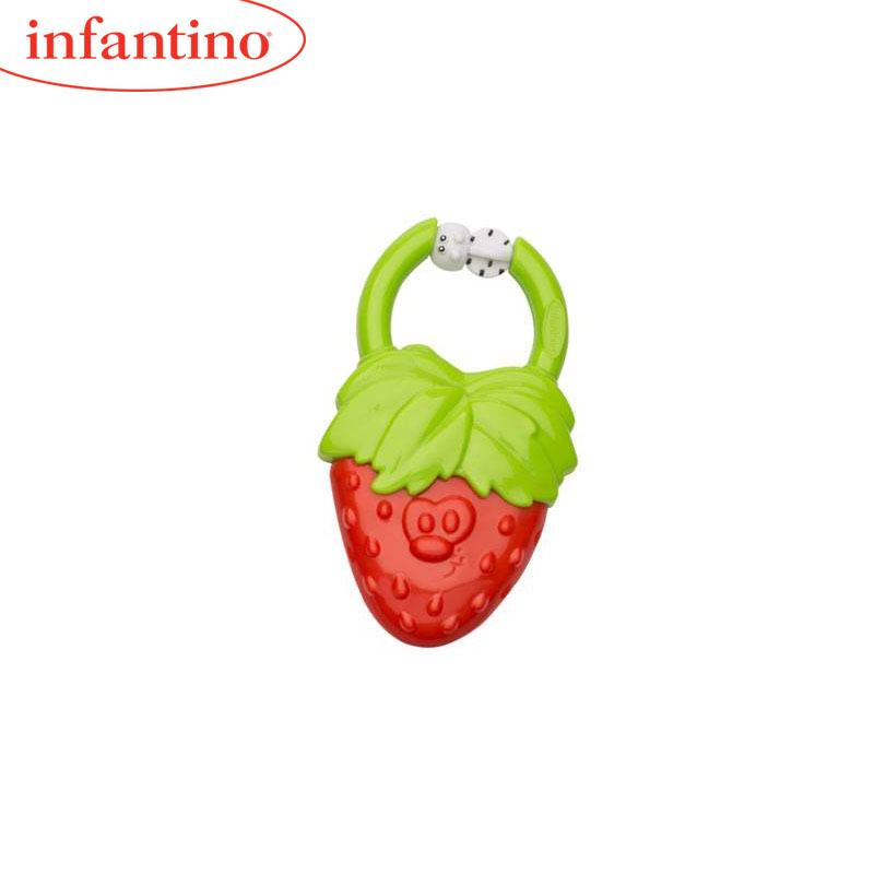 Strawberry teething toy online