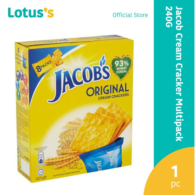 Jacob Cream Cracker Multipack G Shopee Malaysia