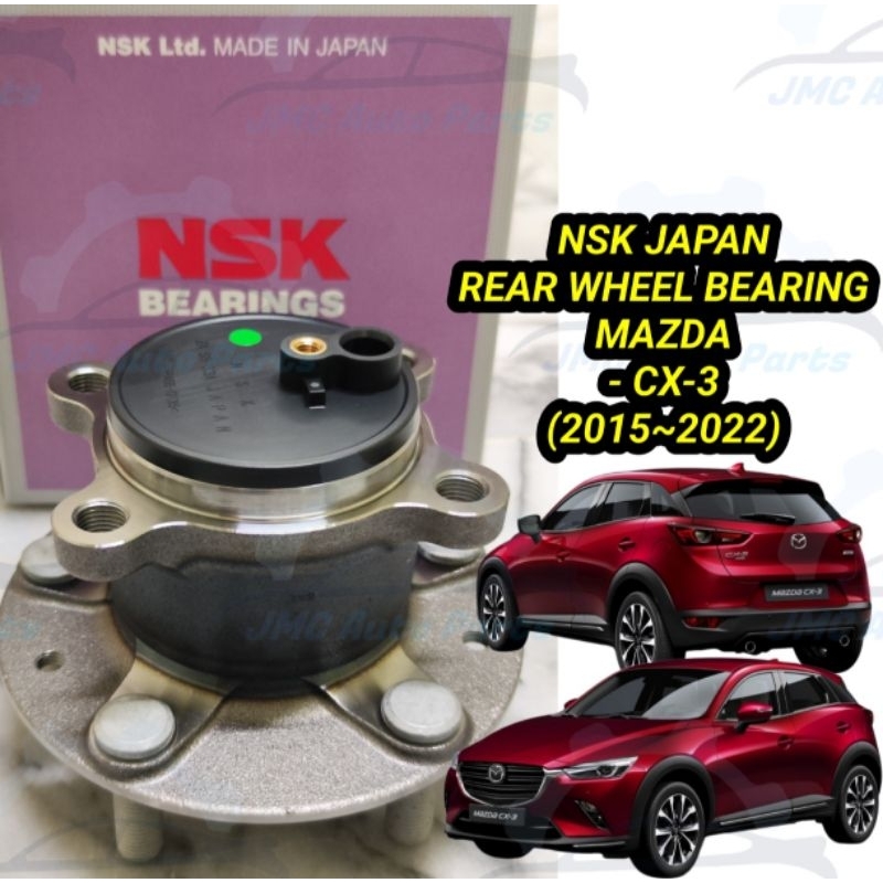 MAZDA CX3 CX3 REAR WHEEL BEARING HUB WB BRAND / NSK / BELAKANG TAYAR