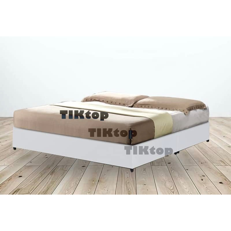 White Bed Base Queen / King Katil Shopee Malaysia