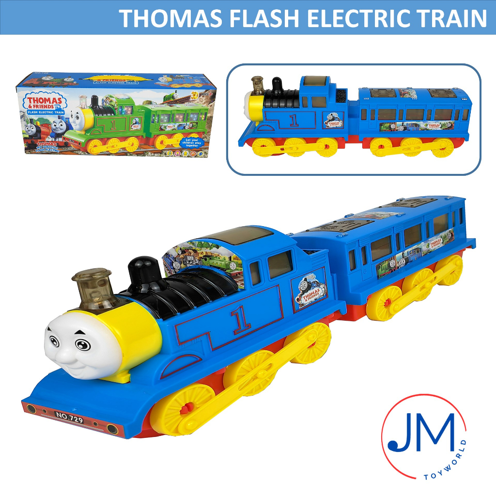 Kereta api Thomas and Friend Flash Electric Train | Shopee Malaysia