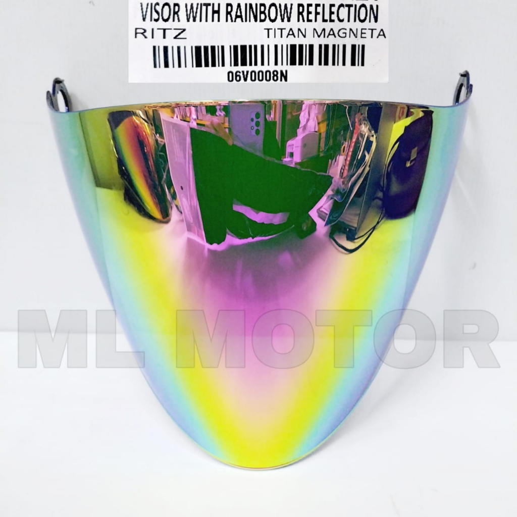 Visor ARC RITZ Rainbow Titan Magenta Titan Blue Rose Red Crystal Blue