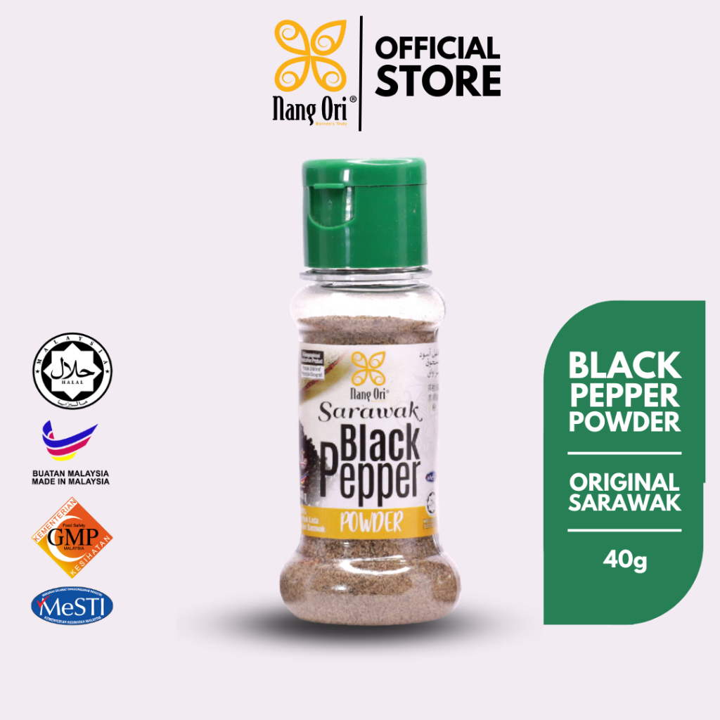 SARAWAK BLACK PEPPER POWDER 40G Shopee Malaysia