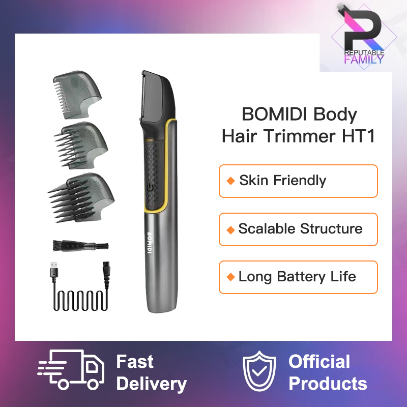 BOMIDI Multifunctional Shaver Body Hair Trimmer for Men Women Personal