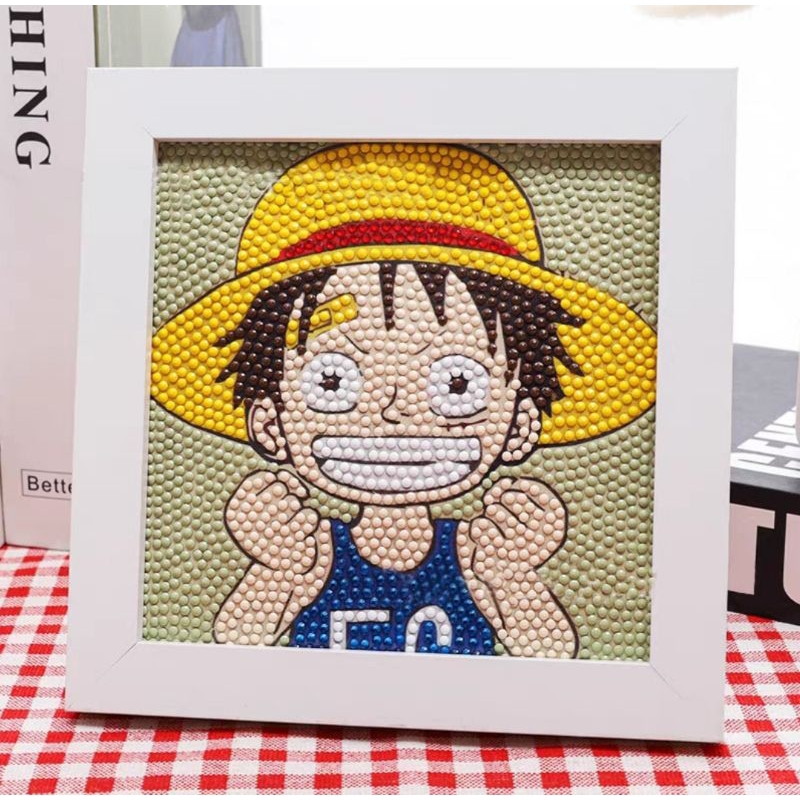 DIY Diamond Sticker Kits OnePiece 钻石贴画海贼王 | Shopee Malaysia