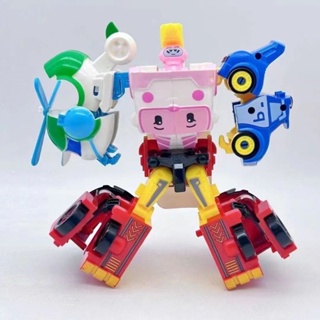 Robocar Poli Transformer DRONEY Robot Action Figure Car Toy 4 inch