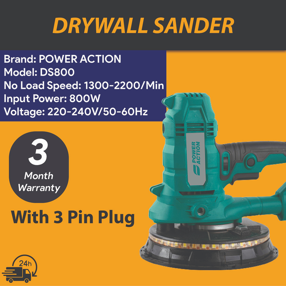 Using orbital deals sander on drywall