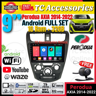 Perodua alza advance Cogoo S Series 2GB ram ips 10.1 inch android gps HD  player & oem casing socket 