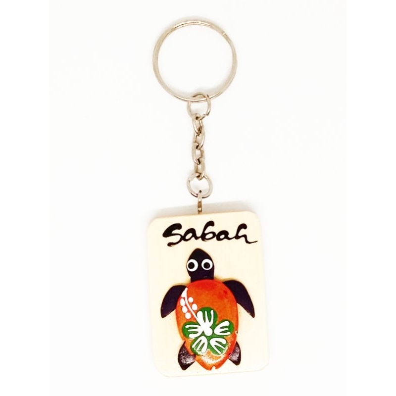Keychain Sabah Special Craft/Creative Wood Craft ( 1 pcs ) | Shopee ...