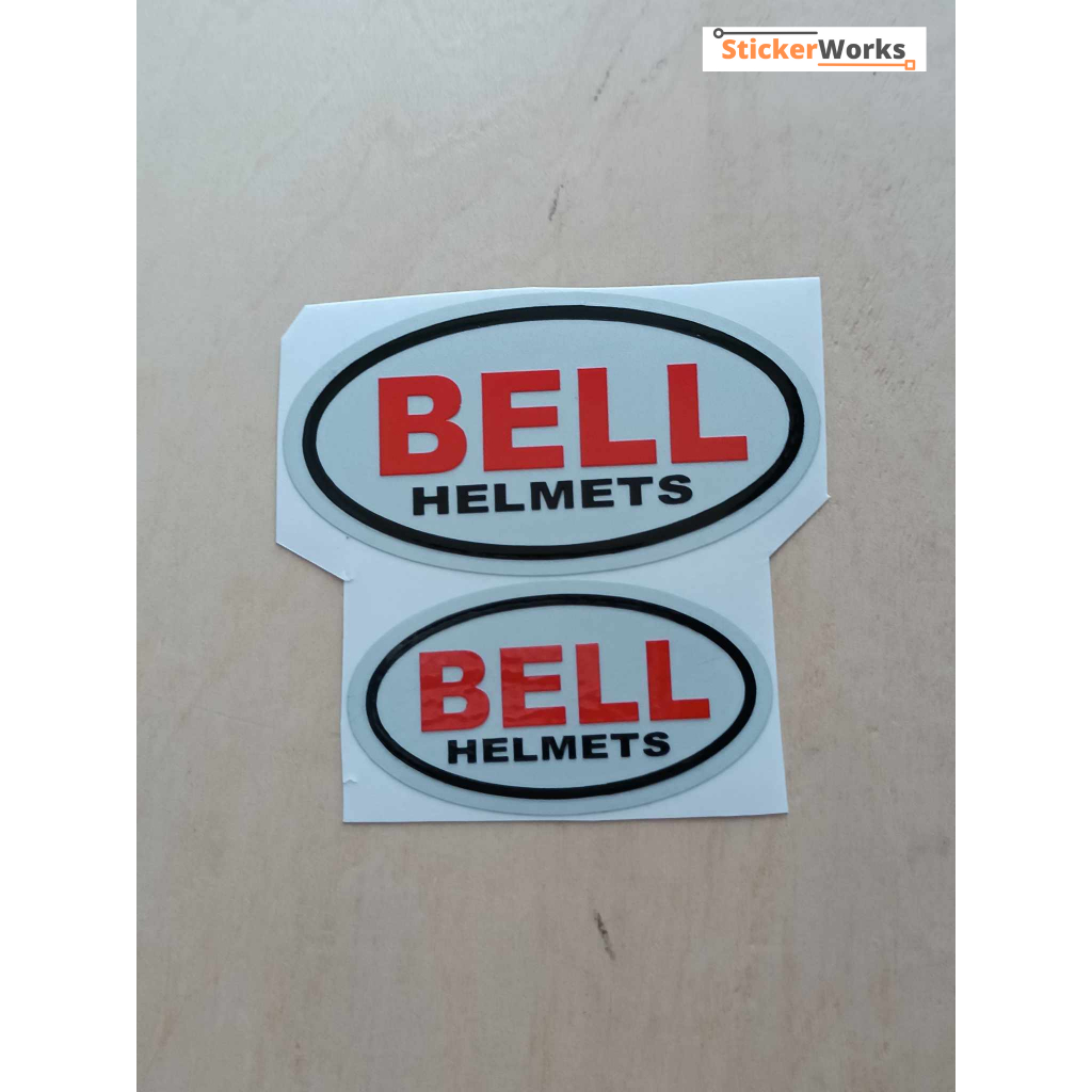 Bell Helmet 2IN1 Motorcycle Helmet Sticker | Shopee Malaysia