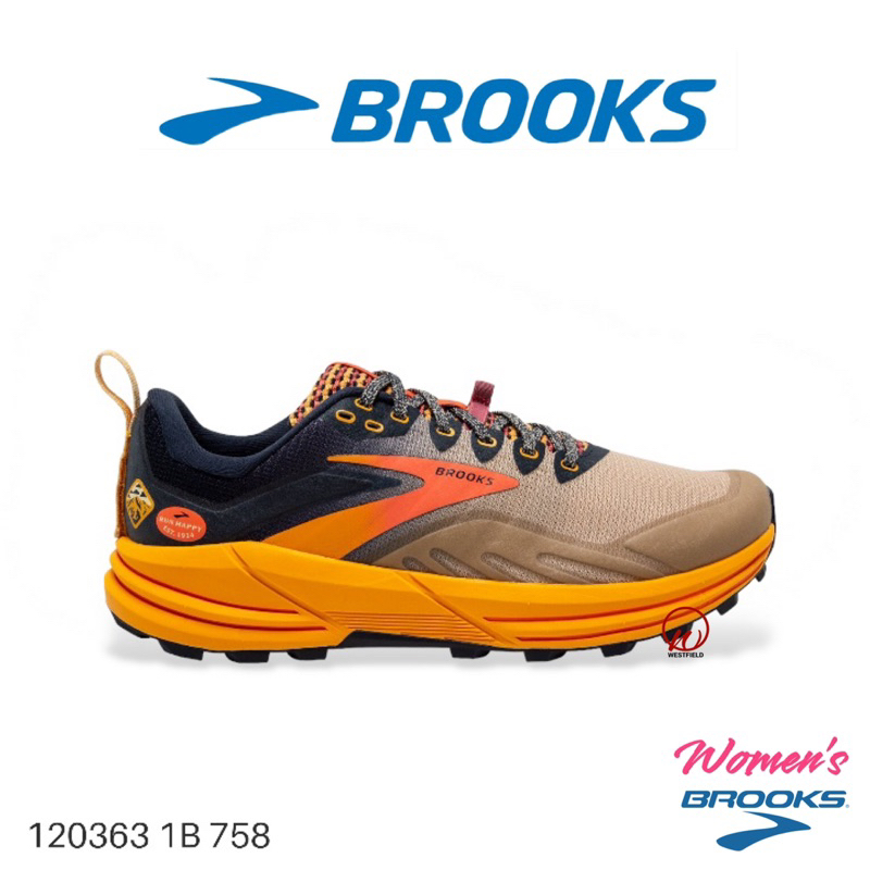 BROOKS WOMEN’S CASCADIA 16 TRAILS RUNNING SHOES ( 120363 1B 758