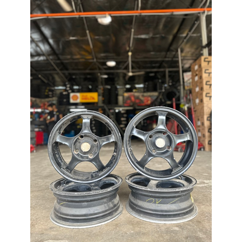Rim Kancil pcd110 Advan TC Saiz 14 5jj et45 Made in JAPAN | Shopee Malaysia