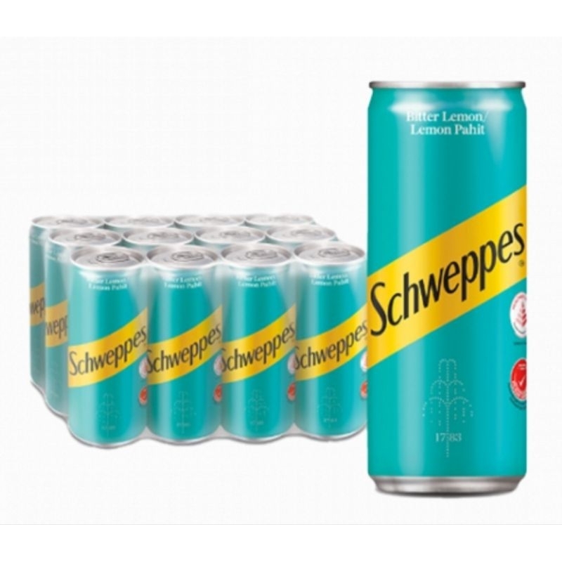 Schweppes Mixers (320mlx12) Soda Water / Ginger Ale / Tonic Water