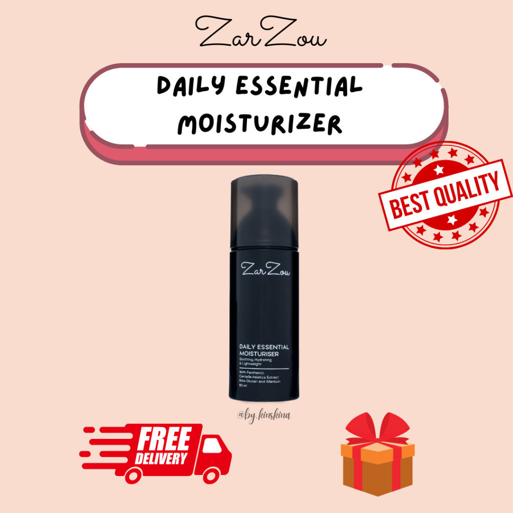 DAILY ESSENTIAL MOISTURIZER ZARZOU DEM [READYSTOCK IN SABAH] Shopee