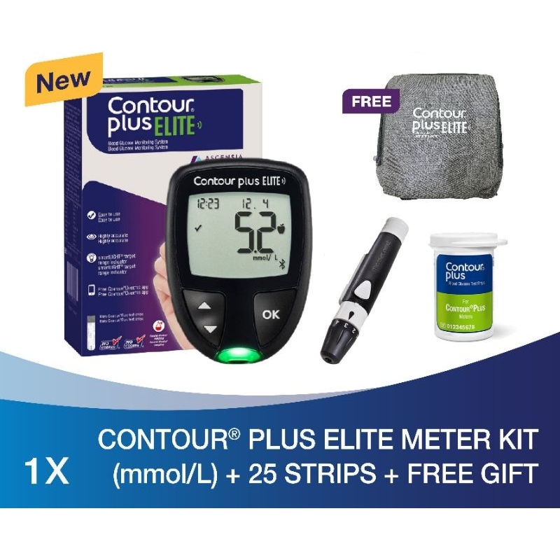 CONTOUR PLUS ELITE blood glucose meter