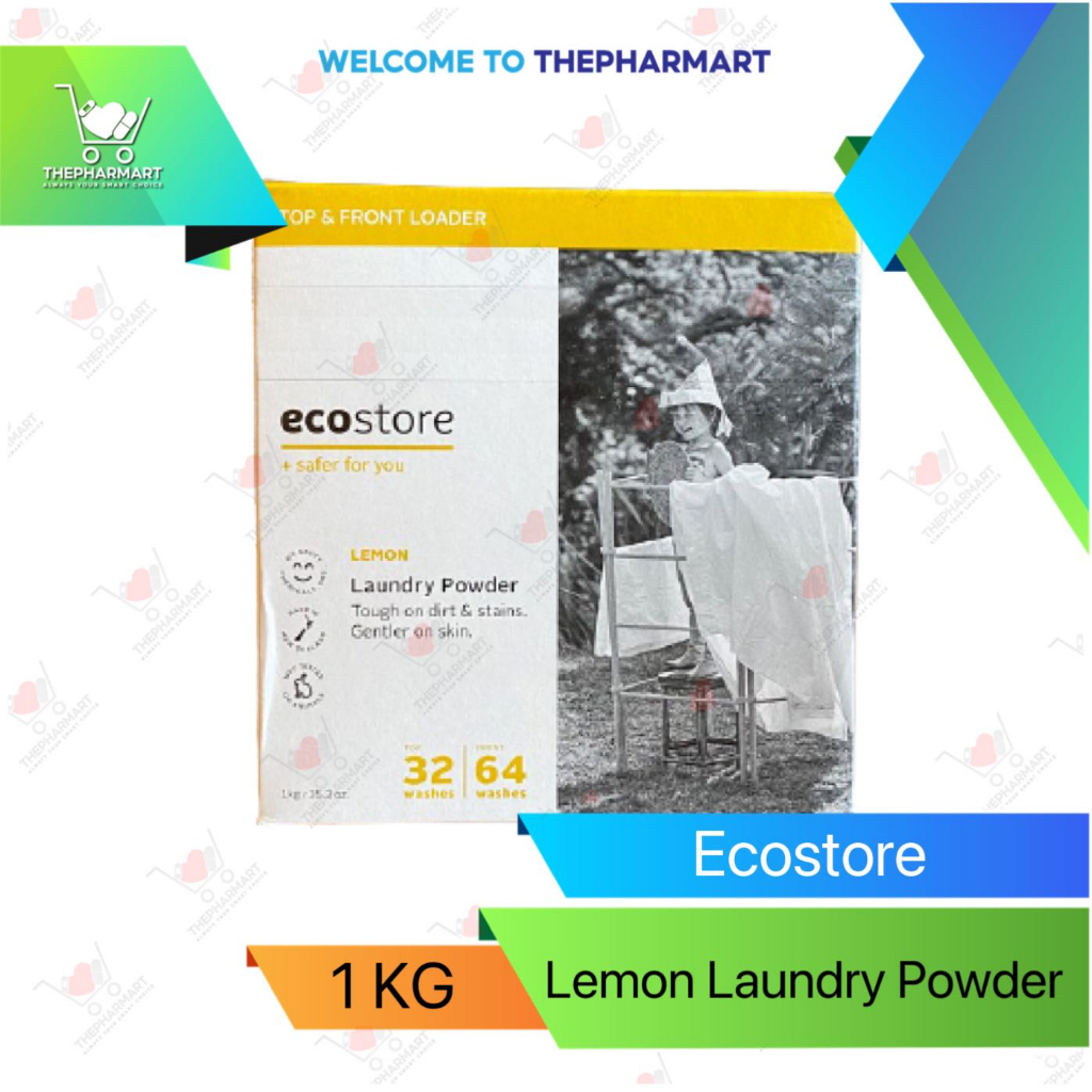 Ecostore Lemon Laundry Powder 1KG Shopee Malaysia