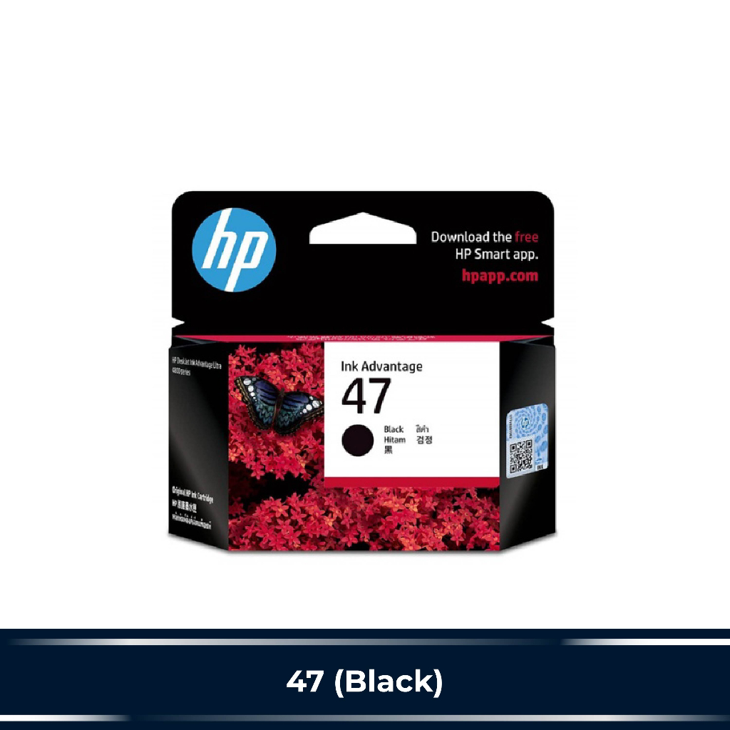 HP 47 HP47 Black / Color Original Ink Cartridge 6ZD21AA 6ZD61AA HP47 ...