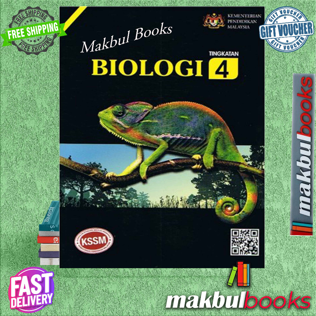 BUKU TEKS BIOLOGI TINGKATAN 4 KSSM | Shopee Malaysia