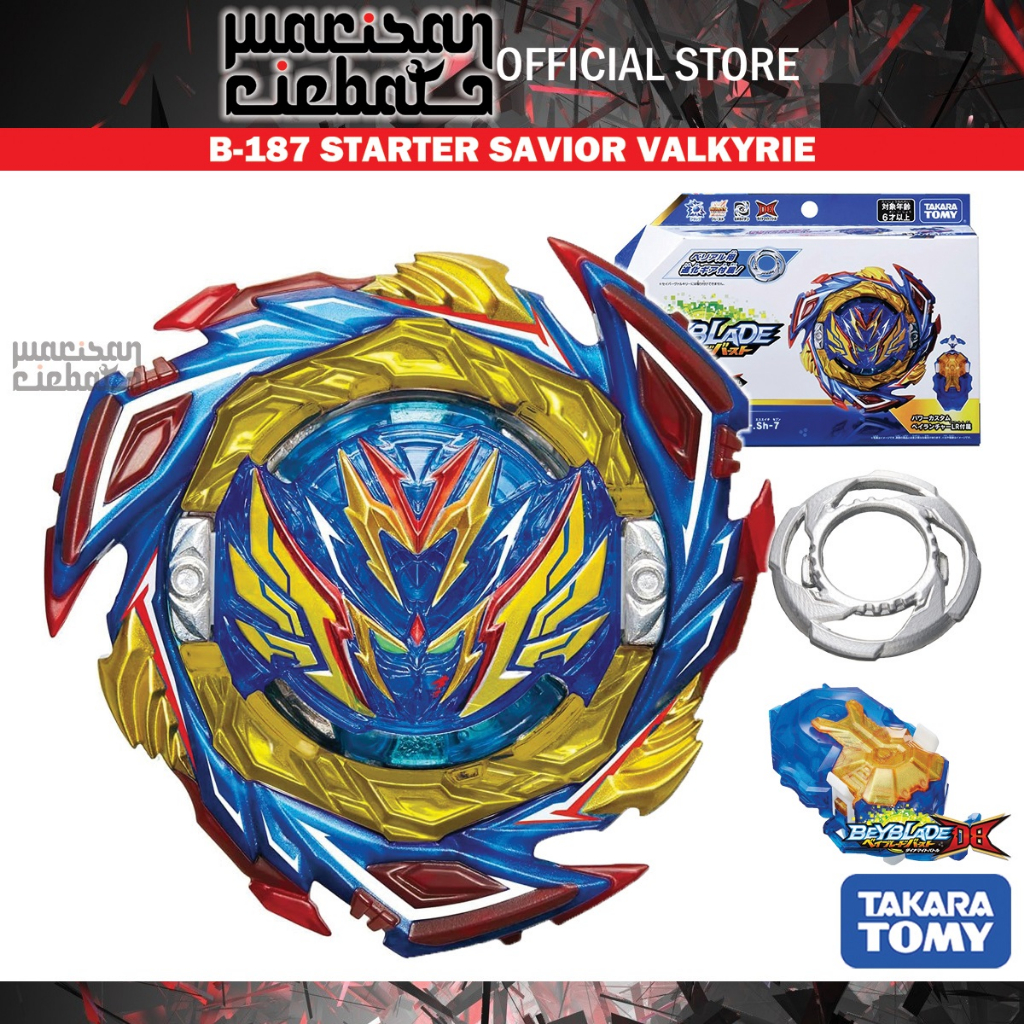 Takara Tomy Beyblade Burst DB B-187 Starter Savior Valkyrie Shoot-7 ...