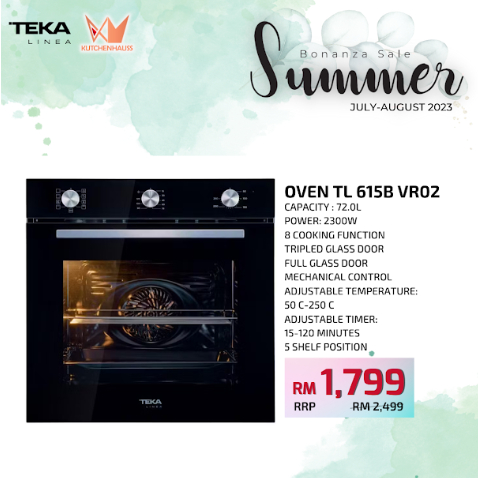 teka built in oven tl615b