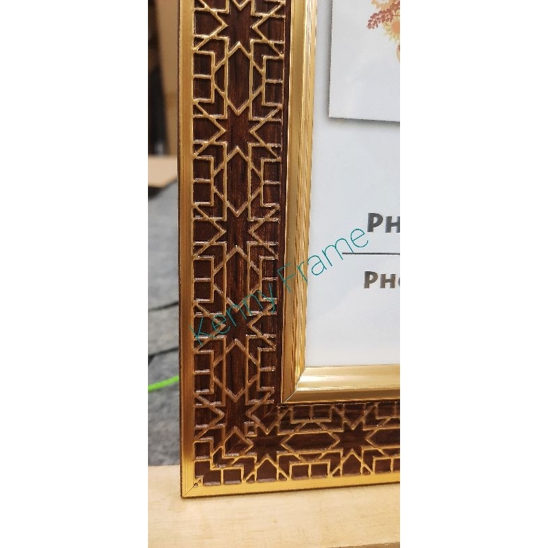 108MG 8R A4 10R 11R A3 Solid Photo Frame Elegant Hand Made in Malaysia ...