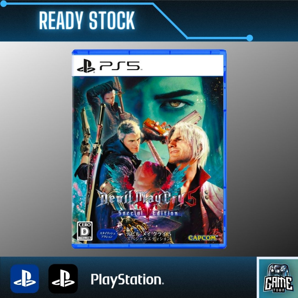 PS5 DMC / Devil May Cry 5 Special Edition 鬼泣 / 恶魔猎人 5 特别版 (English ...