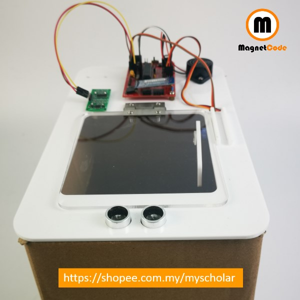 [MYSCHOLAR PROJECT RBT] MAGNETCODE MINI SMART DUSTBIN (AUTO OPENER ...