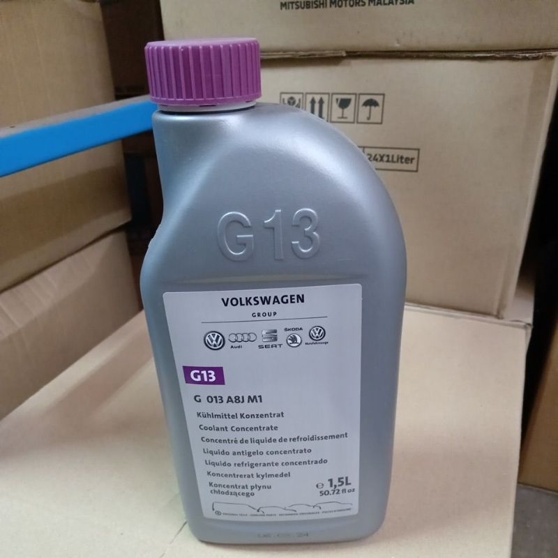 ( 100 ORIGINAL ) VOLKSWAGEN COOLANT, AUDI COOLANT ( G13 ) 1.5LITRE
