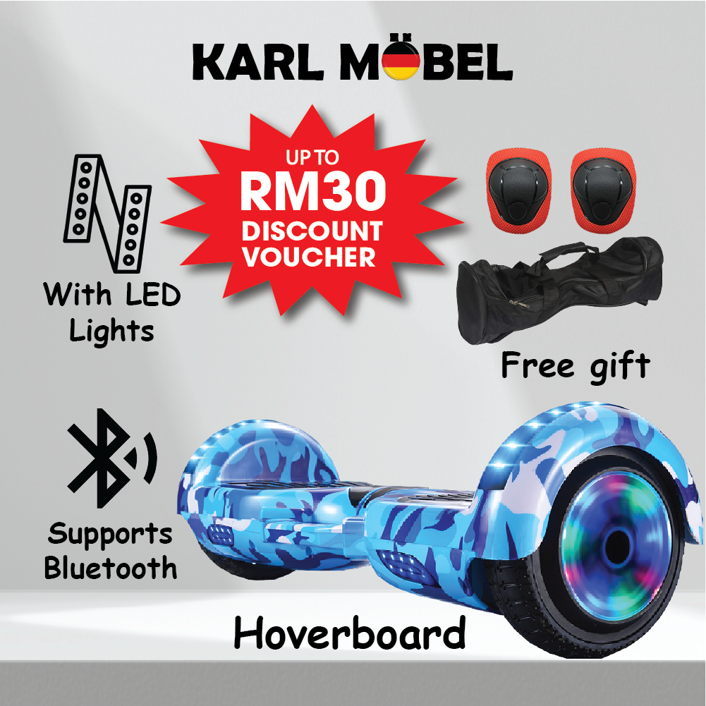 Hoverboard murah Smart Balance Electric Scooter 7 Inch LED Light