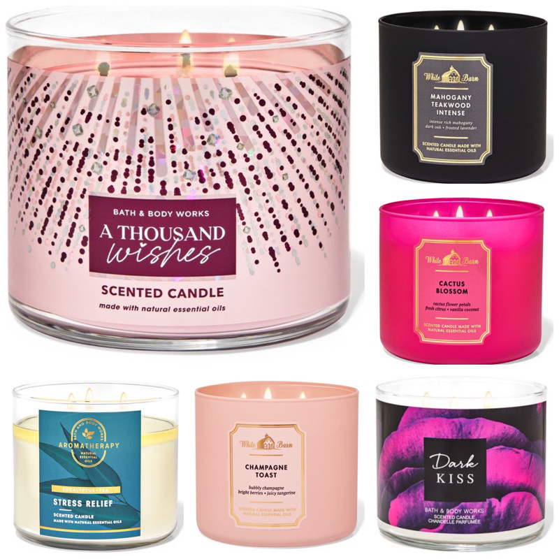 Bath And Body Works 3 Wick Candle | Shopee Malaysia