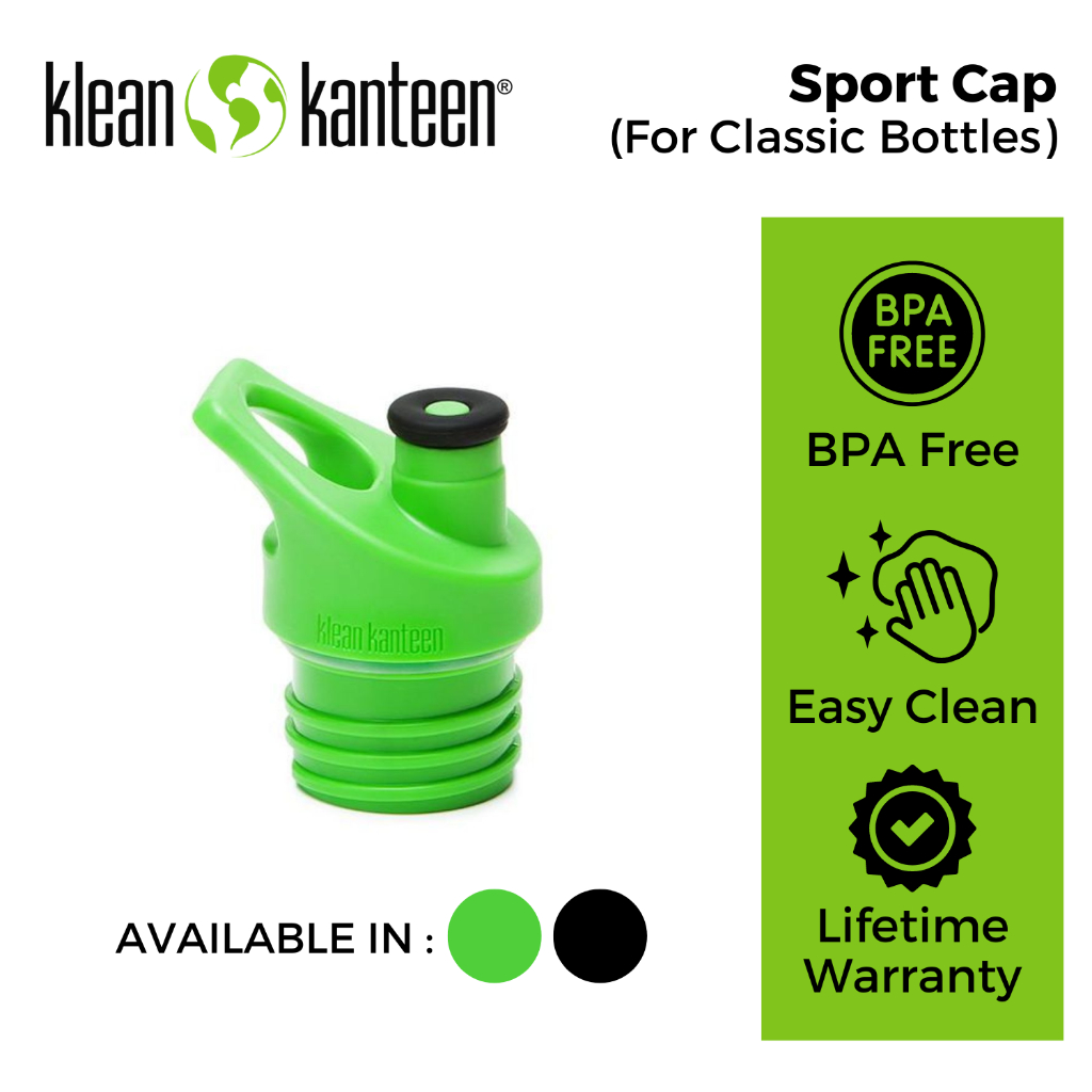 Klean Kanteen Water Bottle Sport Cap (For Classic Bottles) Shopee Malaysia