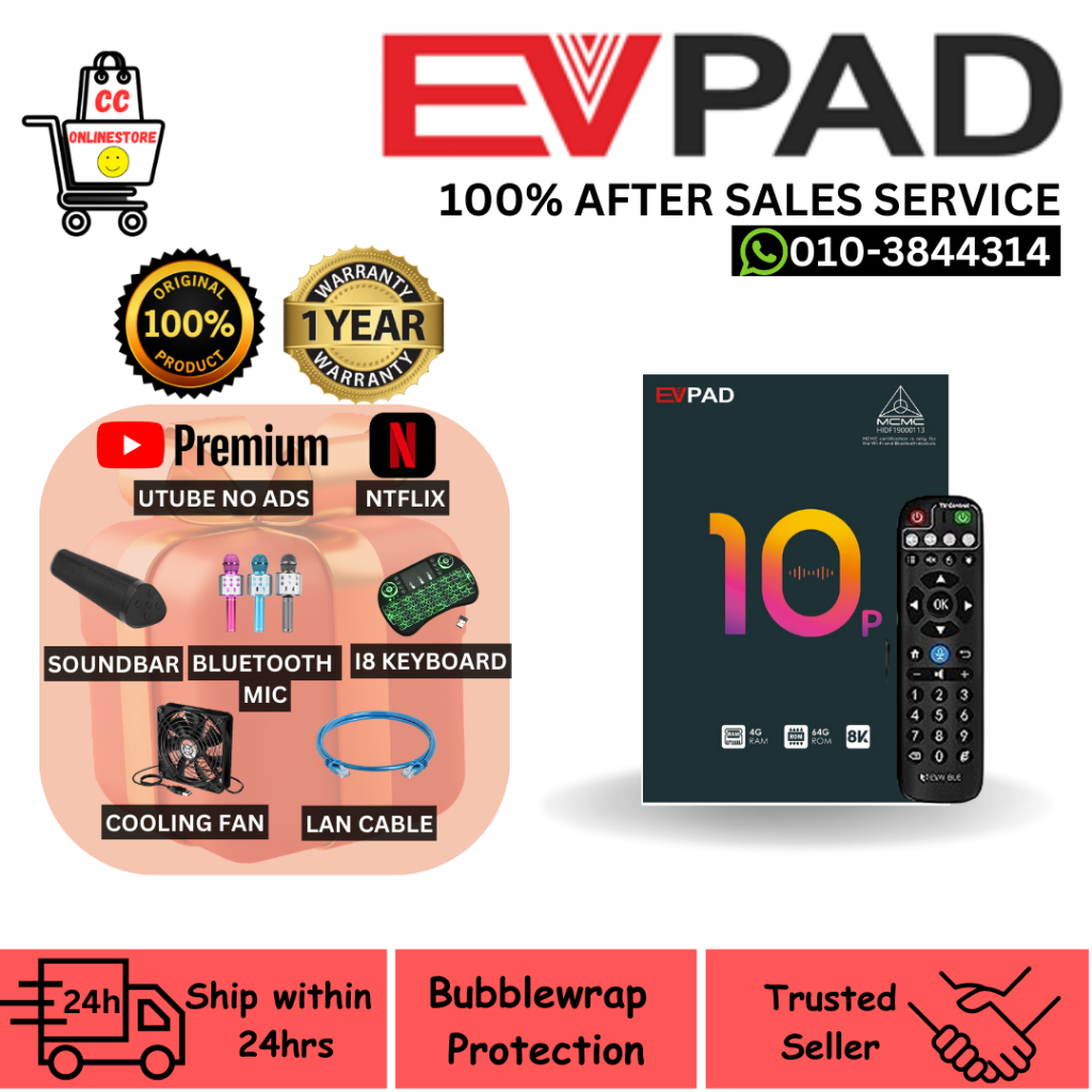 🔥NEW MODEL🔥EVPAD 10P VOICE 4+64GB | EVPAD 5X VOICE 2+32GB | EVPAD 6P  VOICE 4+64GB