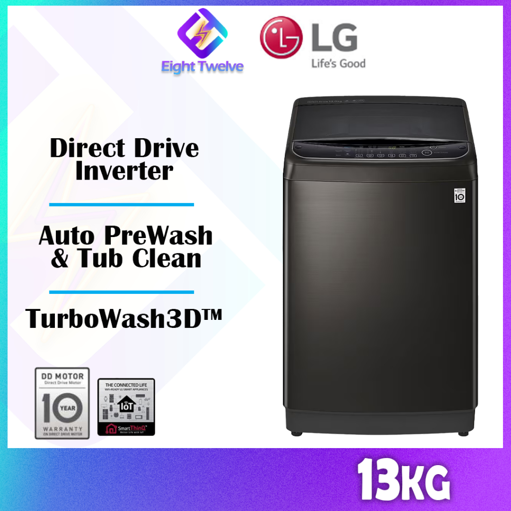 13KG LG Top Load Washer with Direct Drive Inverter TH2113DSAK