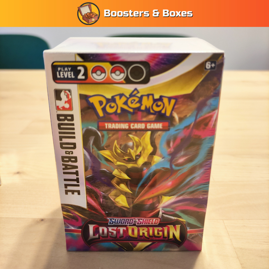 Pokémon TCG: Sword & Shield-Lost Origin Build & Battle Box | Shopee ...