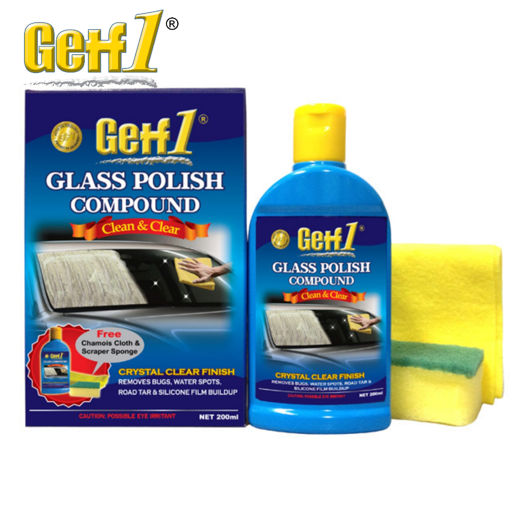 Car Glass Oil Film Remover Polishing Compound Windshield