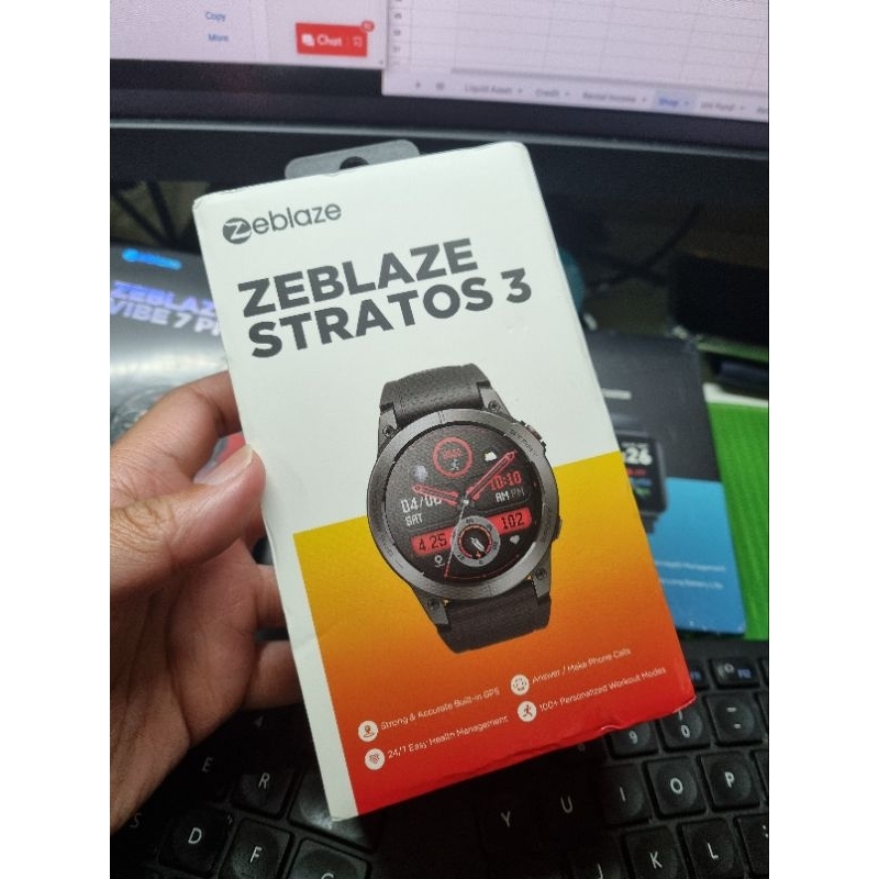 [Boyz Toyz] Original Zeblaze Stratos 3 Smart Watch with GPS and ...