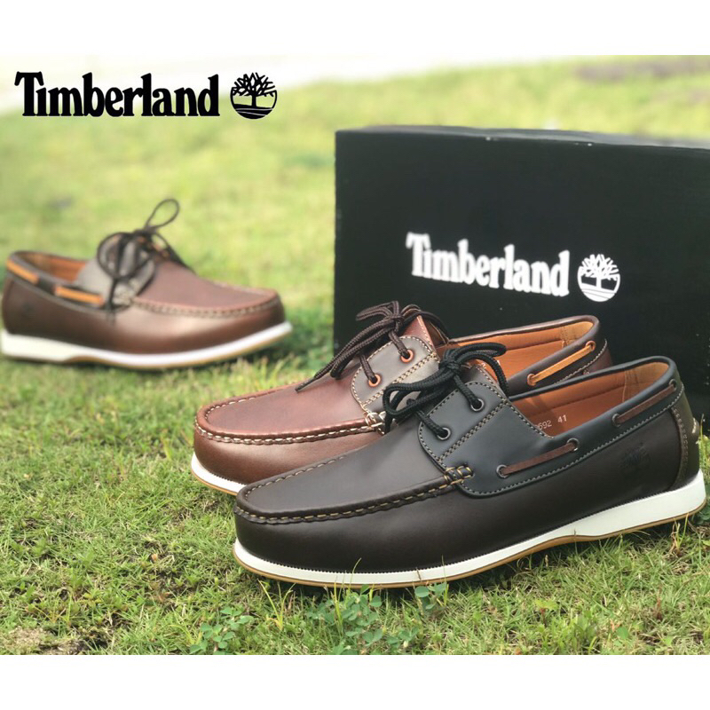 Premium Quality Men s Elegance Timber1and Casual Loafer Boat Shoes Kasut Sampan Timber Terlaris Pasaran Shopee Malaysia