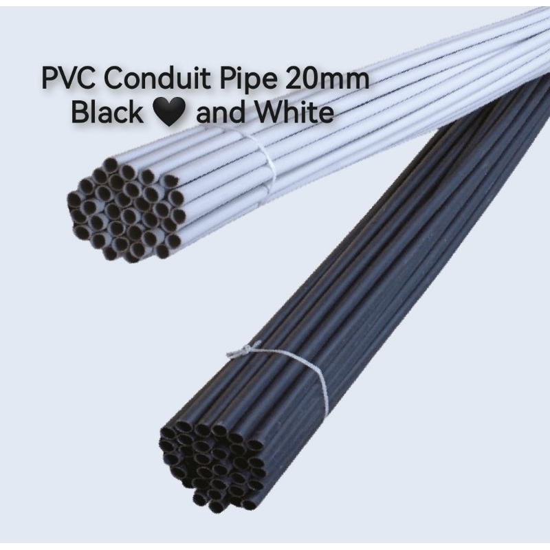4.5Feet 20mm 3/4" / 25mm 1" inch PVC Electrical Conduit Pipe / Paip
