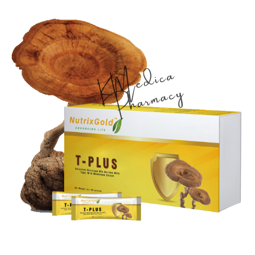 NutrixGold T-PLUS (2g x 30 Sachets) with Tiger Milk Mushroom | Shopee ...