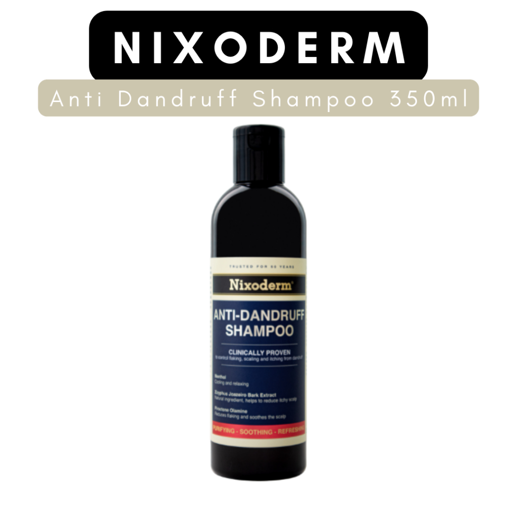 NIXODERM Anti-Dandruff Shampoo 350ml | Shopee Malaysia