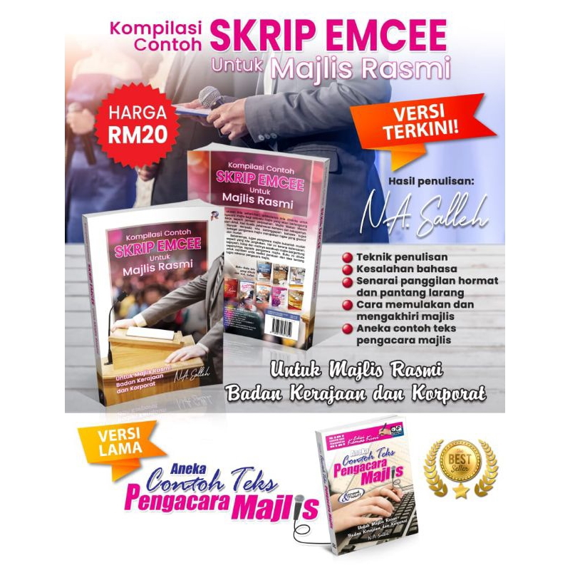 Kompilasi Contoh Skrip Emcee Untuk Majlis Rasmi | Shopee Malaysia