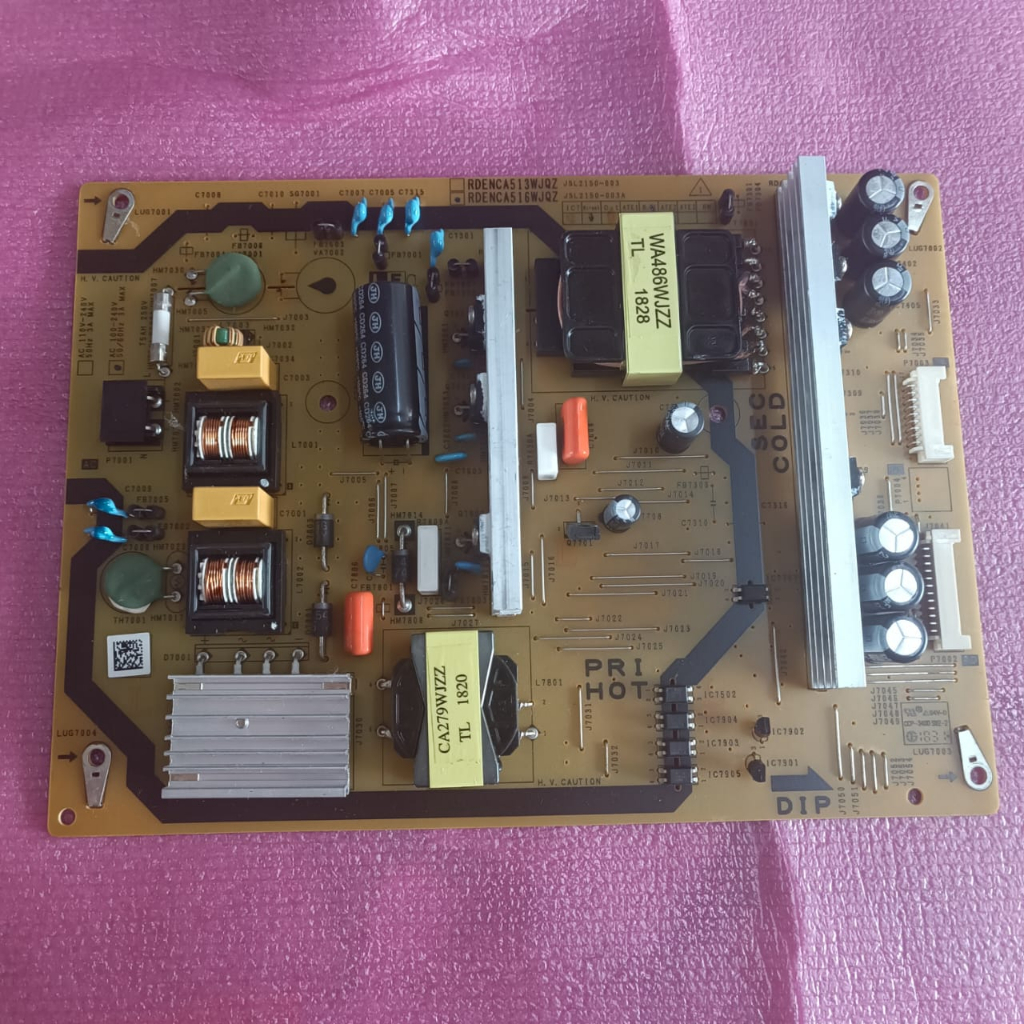 🔥USED🔥 SHARP 2T-C50AD1X POWER BOARD RDENCA516WJQZ MAIN BOARD INVERTER ...