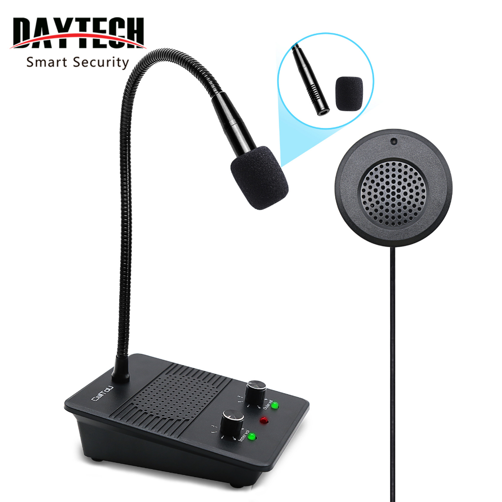 Daytech Window Speaker Intercom System Dual-Way Intercommunication for ...
