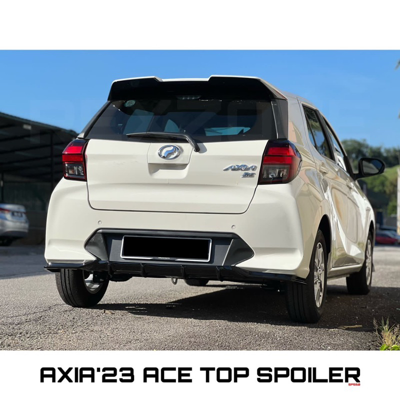 PERODUA AXIA 2023 ACE TOP SPOILER | Shopee Malaysia