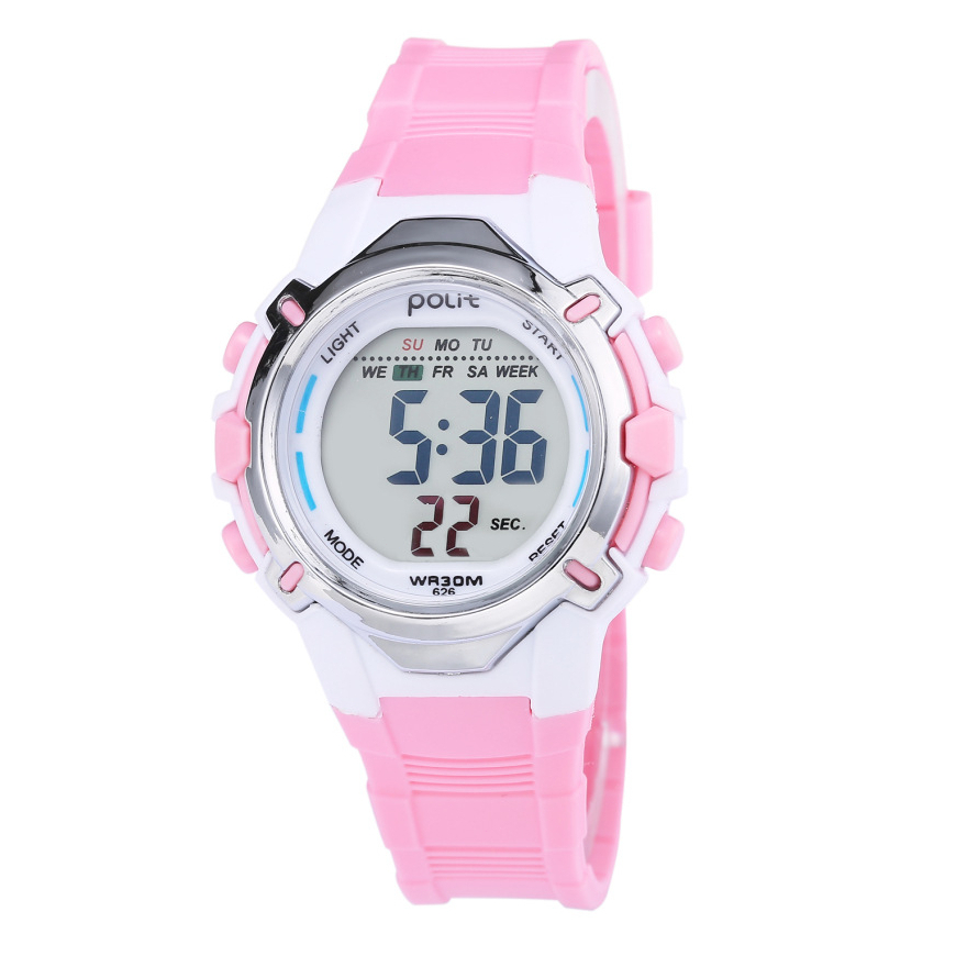 【Malaysia Stock】Kids Watch Women Multifunctional Waterproof Sports ...